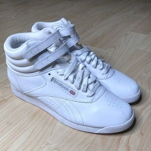 Reebok freestyle HI white